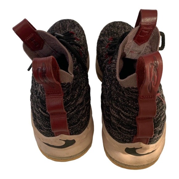 Nike Lebron 15 XV Pride Of Ohio 2017 Black Gray Women’s 8.5/9 Youth 7 897648-003 - Picture 7 of 12